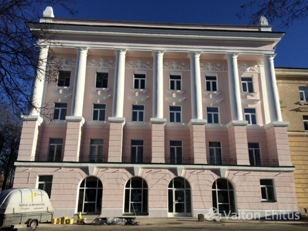 restavraciya-fasada-zdaniya-v-kohtla-jarve