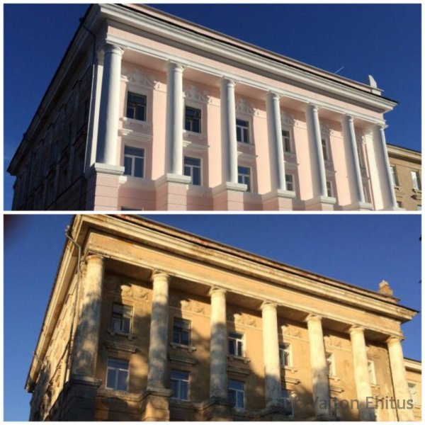 restavraciya-fasada-zdaniya-v-kohtla-jarve
